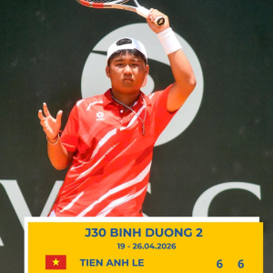 J30 Bình Dương tuần 2 tiếp diễn: Tennis trẻ quốc tế tiếp tục sôi động tại Việt Nam